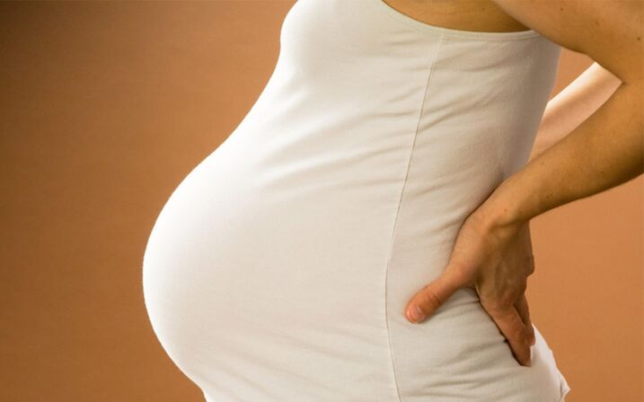 Back pain during pregnancy