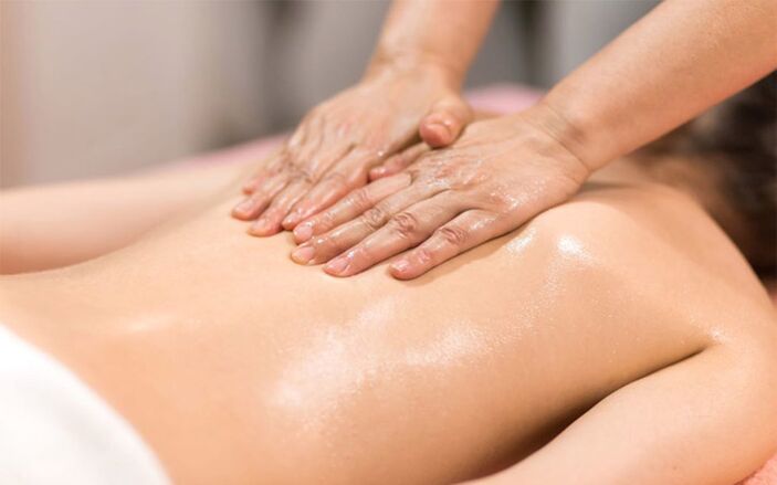 Massage in back pain