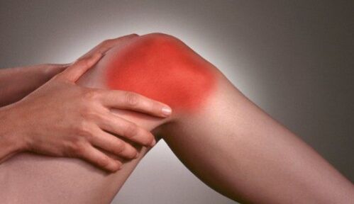 Knee pain due to osteoarthritis